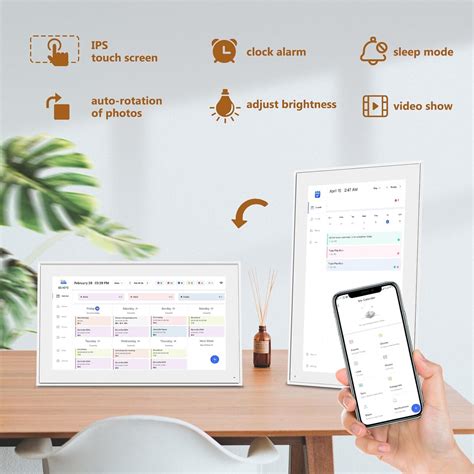 Herncptar Calendar 10.1 Inch Digital Calendar & Chore Chart, India | Ubuy