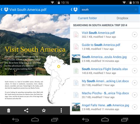 Image result for Dropbox Android