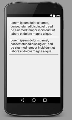 Image result for Android Developer Horizontal List