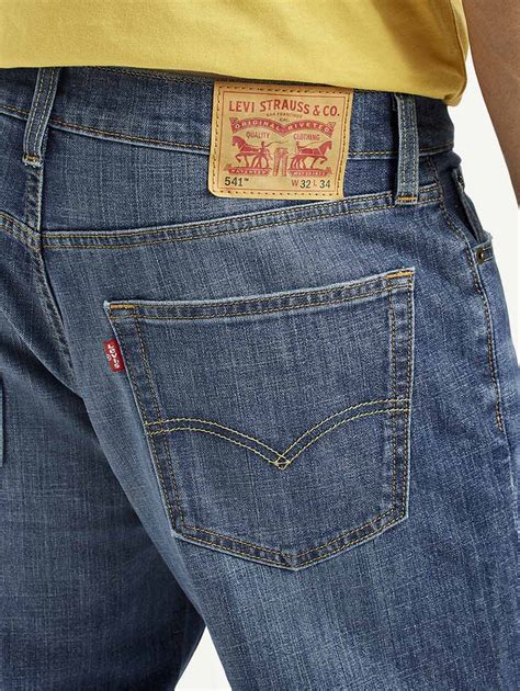 Men's 541 Med Indigo Athletic Tapered Fit Mid Rise Jeans – Levis India ...