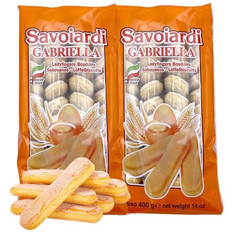 Amazon.com: Savoiardi Gabriella Italian Lady Fingers - Lady Fingers for ...