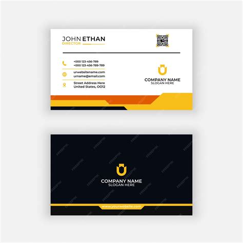 Modern Business Card Design 的图像结果