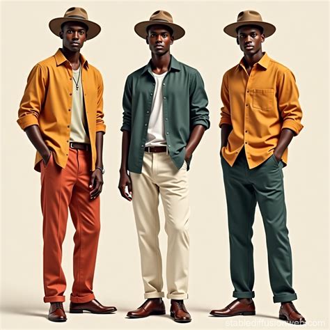 Latin Men in Linen Fashion | Stable Diffusion Online