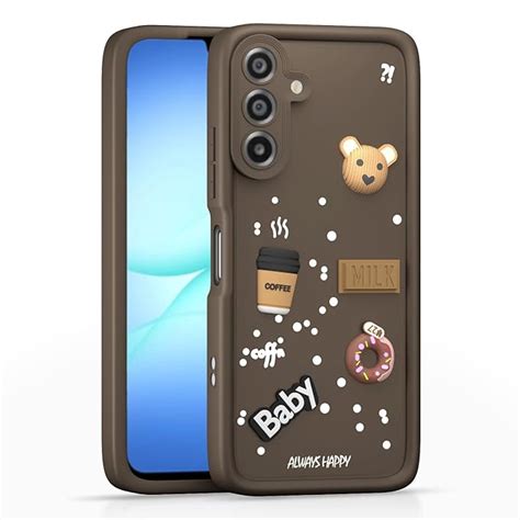 Pikkme Back Cover for Samsung Galaxy M17 5G / A17 5G / F17 5G | 3D Bear ...