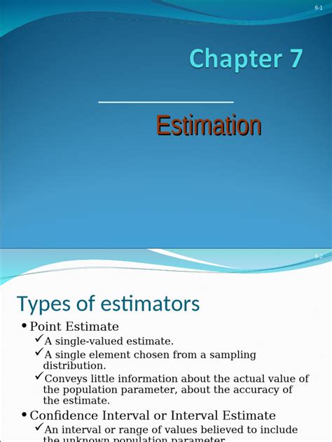Image result for Chapter 2 Estastics Estimation