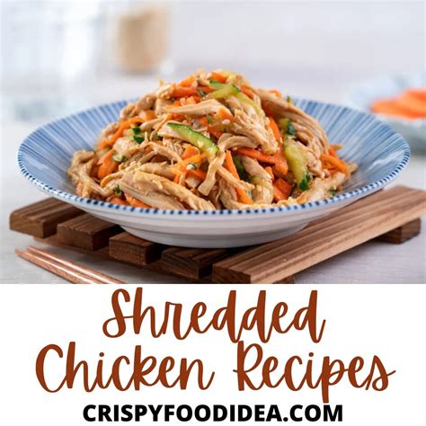 21 Easy Shredded Chicken Recipes That You Will Love!