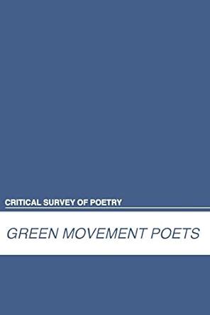 Buy Green Movement Poets (Critical Survey of Poetry) Book Online at Low ...