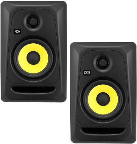 KRK Rokit CL5 G3 Classic Professional Bi-Amp 5" Powered Studio Monitors ...