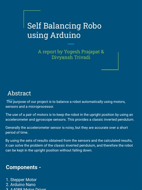 MIP Balancing Robot 的图像结果