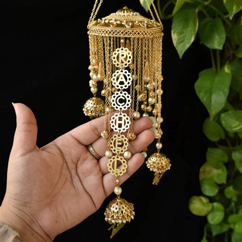 Adorned Symmetry Baraat Charms Spiral Personalised Kaleera