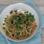 Zitronen Erbsen Spaghetti ⋆ Miss Broccoli