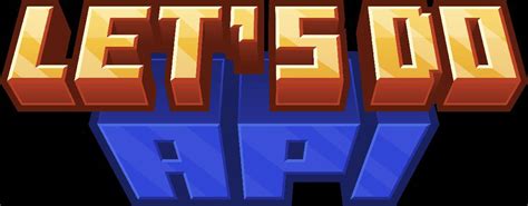 Image result for Let's Do API Mod Minecraft