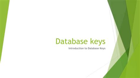 Image result for Keys in Database