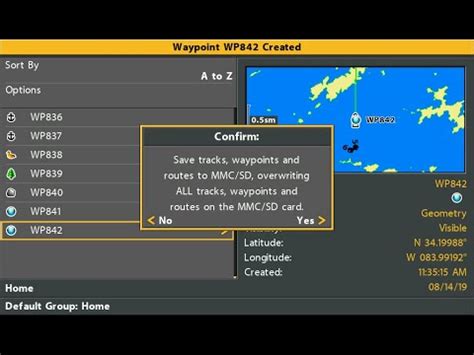Image result for Humminbird Setting Waypoints