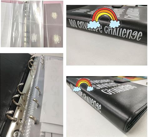 Lamvpker 100 Envelope Challenge Binder, Easy and Fun Way to India | Ubuy
