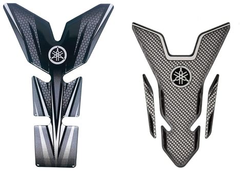 Yamaha Tank Pad for FZ-Fi/FZ-S Fi- Black, Pack of 1 & Yamaha Fuel Tank ...