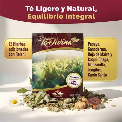 Té Divina Original 6 Sobres – Detox Completo de 6 Semanas – Vida Divina ...