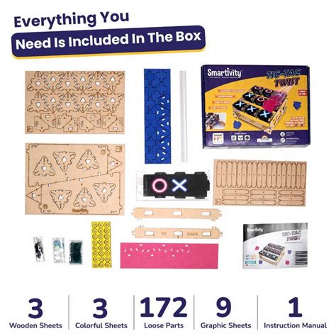 Smartivity Tic Tac Twist STEM DIY Fun Game — Toycra