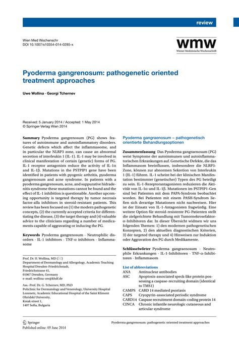 Image result for Pyoderma Gangrenosum Treatment Algorithm