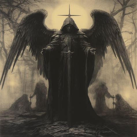 Angel Of Death Painting