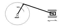 导轨反复直线运动如何转换成圆周运动_百度知道