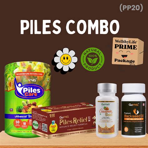 WellthyLife Rewards. Piles Combo (PP20) : PilesCare + Piles Relief Kit ...