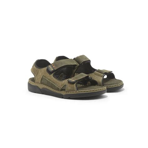 Buy WOODLAND Men Olive Green Casual Sandals Online