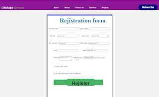 Tutorial How to Make Registration Form HTML 的图像结果