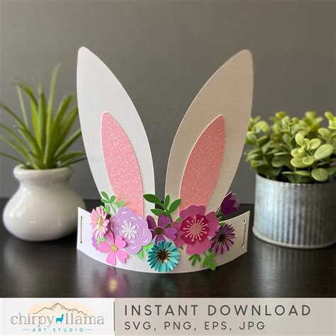 Easter bunny ears headband craft for kids – Artofit