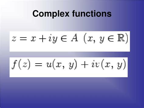 Image result for Types of Complex Function