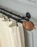 Buy Black Curtains & Accessories for Home & Kitchen by The Decor Mart ...