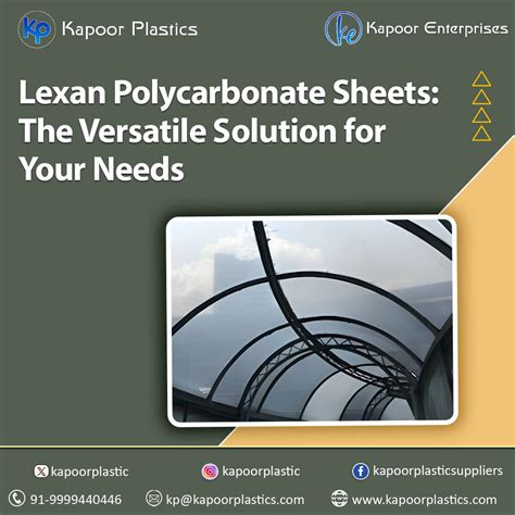Lexan Polycarbonate Sheets: The Versatile Solution for Your Needs ...