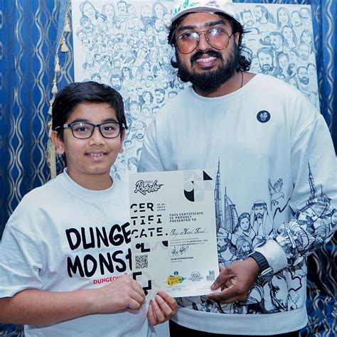 Doodle Masterclass in Dubai! Students Get Creative with Sijin Gopinathan