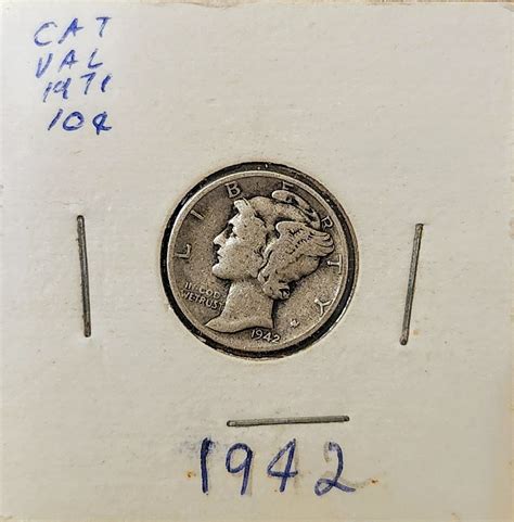 1942-P Mercury Dime - For Sale, Buy Now Online - Item #831139