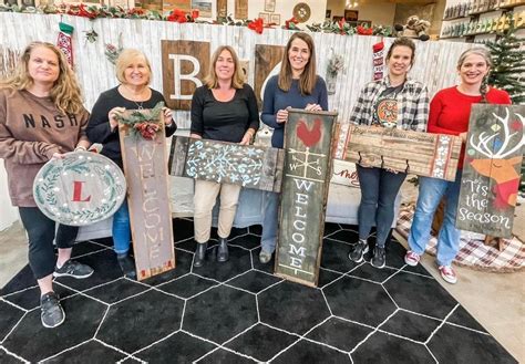 December Pick Your Project Workshops, Board & Brush Portland, OR, 1 ...