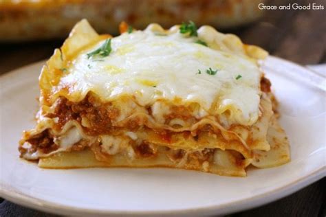 Creamy Lasagna Without Ricotta Cheese   Grace and Good Eats