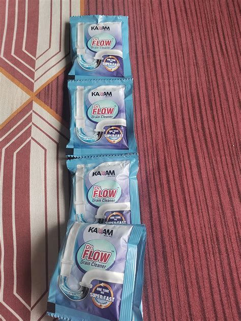 Dr.Flow (50g x 7pcs) Drain Cleaner Powder | Effective Sink Cleaner ...