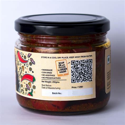 Lal Mirch ka Bharua Achar | Buy Red Chili Pickle Online at JhaJi Store
