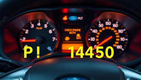 Image result for Ford Engine Code P1450