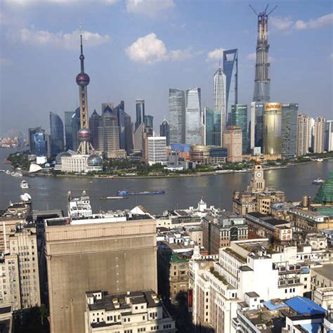 Here’s an old photo of Shanghai