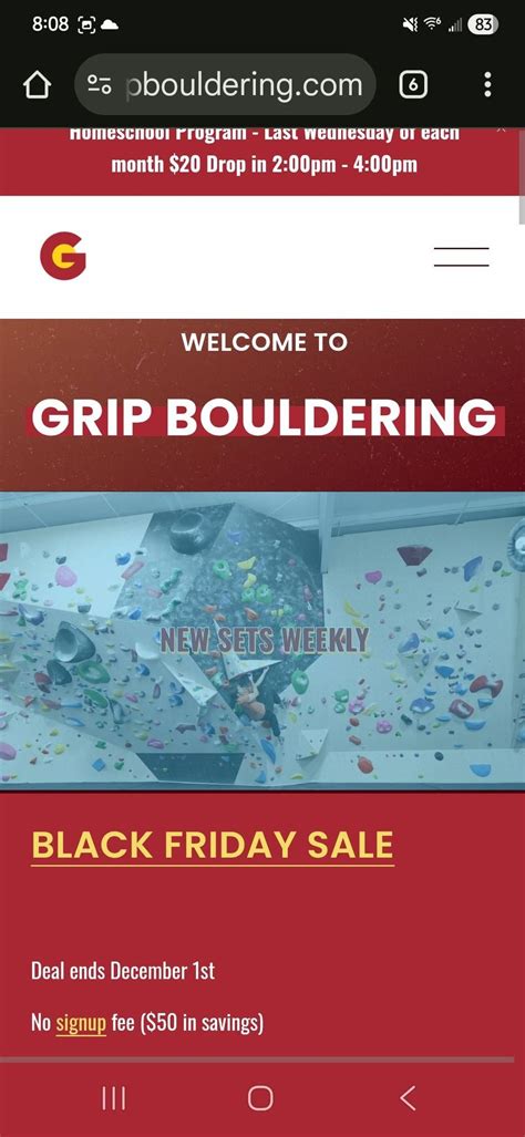 Western Slope Comp #3, Grip Bouldering, Grand Junction, 6 December 2025 ...
