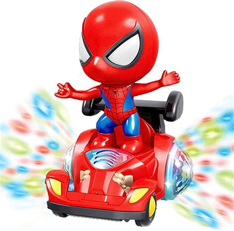 Buy Dancing Robot Toys, Spin Robot Interactive Toy Car with Colorful ...
