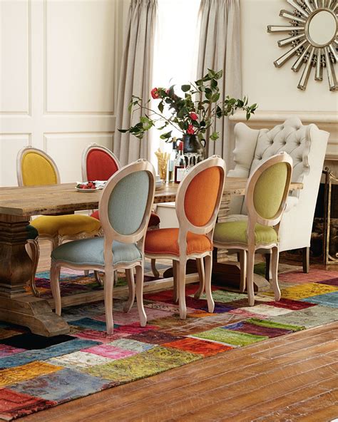 Natural Dining Table and Elizabeth & Melody Chairs - Horchow | Dining ...