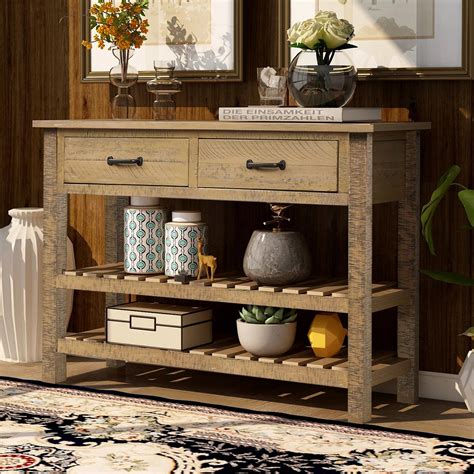 20+ Rustic Entryway Table With Storage