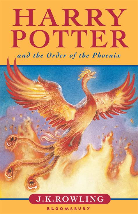Harry Potter and the Order of the Phoenix, UK | Harry potter book ...