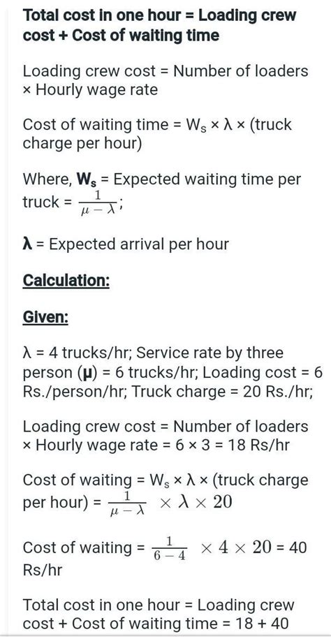 2. A warehouse has only one handling dock manned by a three person crew ...