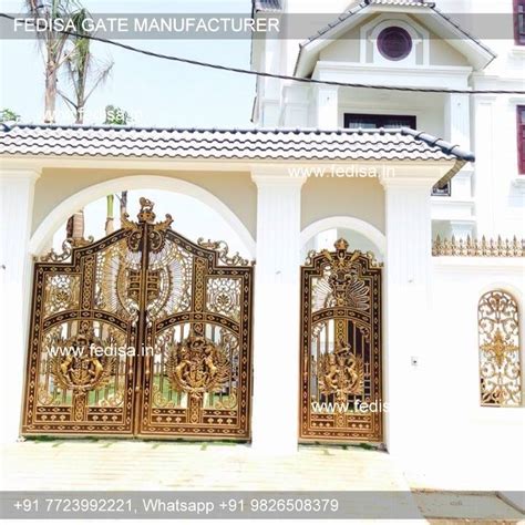 Main Gate Design 2022 With Price Compound Wall Design With Gate Ghar Ka ...