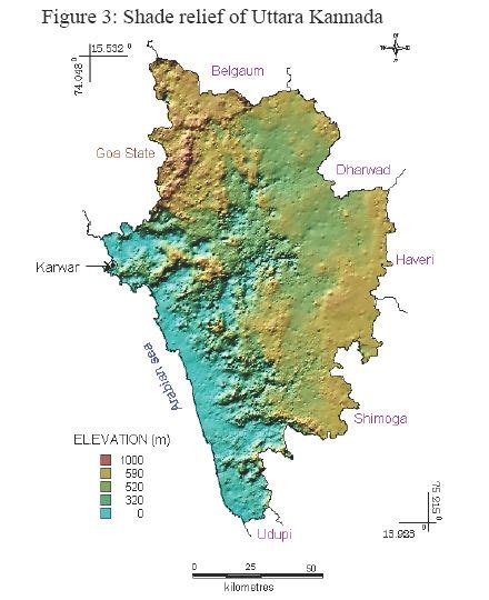 VEGETATION ANALYSIS IN UTTARA KANNADA DISTRICT USING GIS AND REMOTE ...