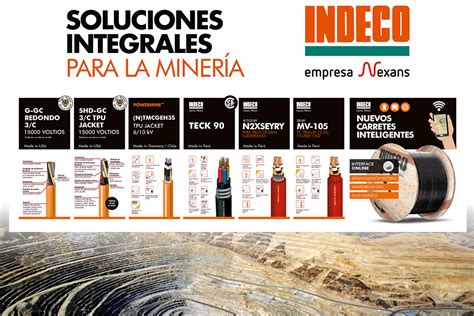 Indeco presentó nuevas soluciones integrales para minería en Perumin