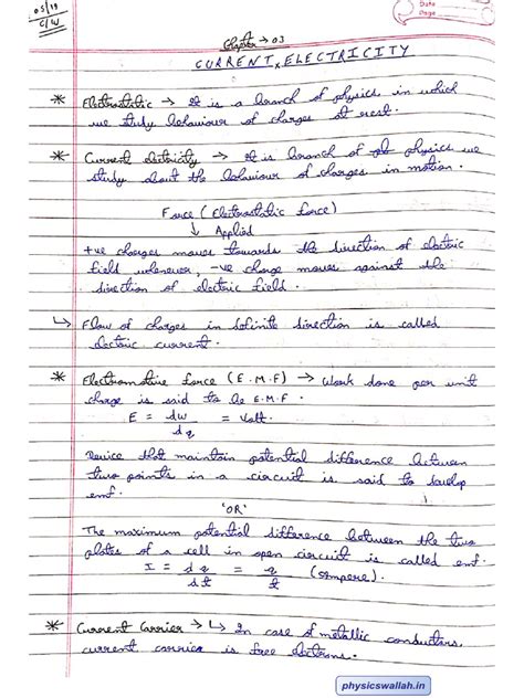 Current Electricity Class 12 Learnohub 的图像结果